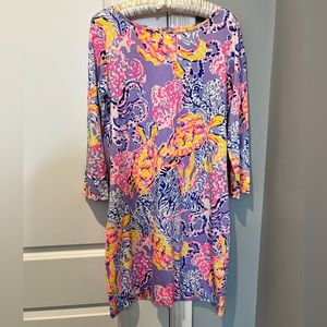 Lilly Pulitzer 3/4 sleeve dress, medium, perfect condition